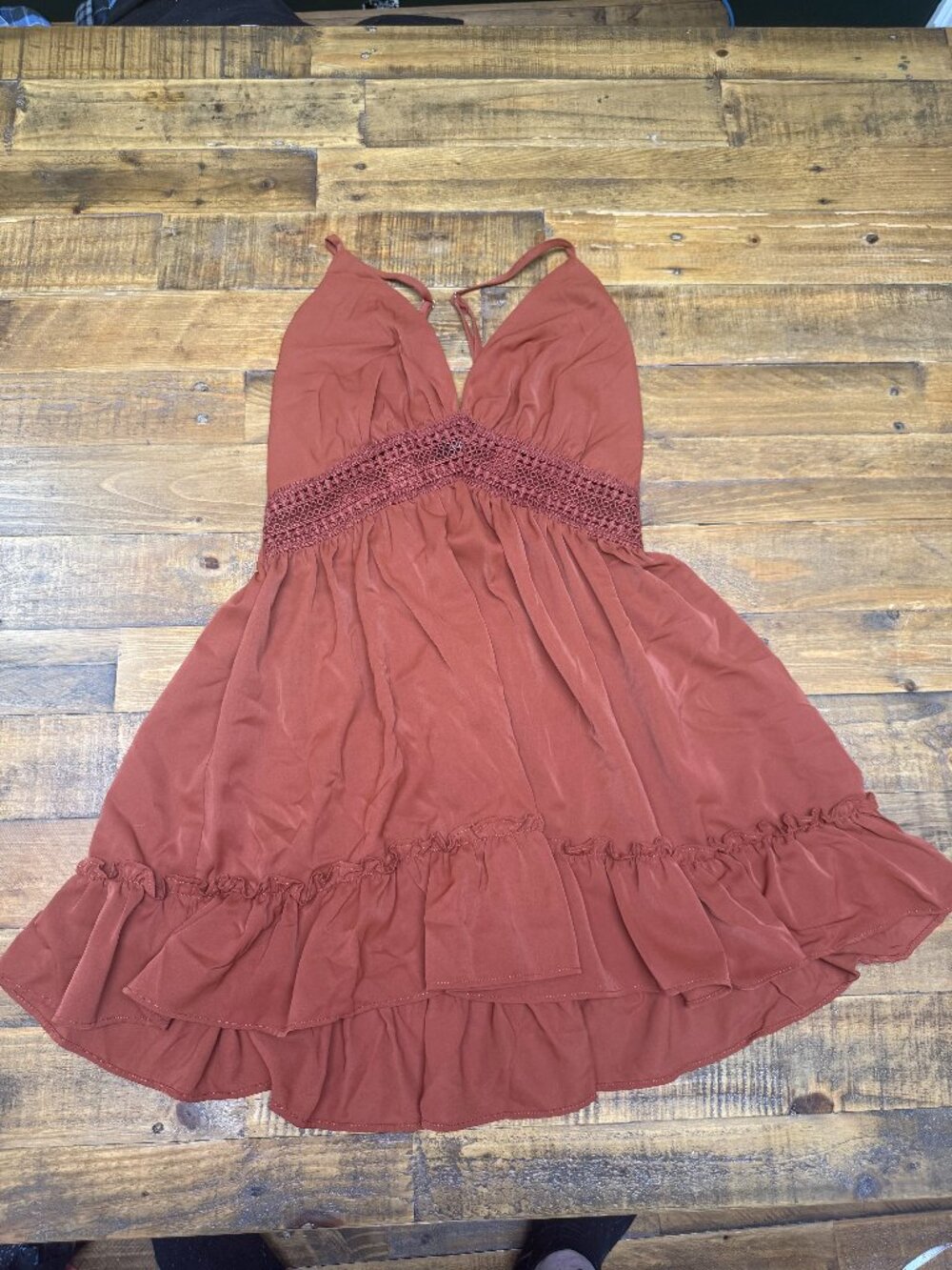 Cider Ruffle Dress